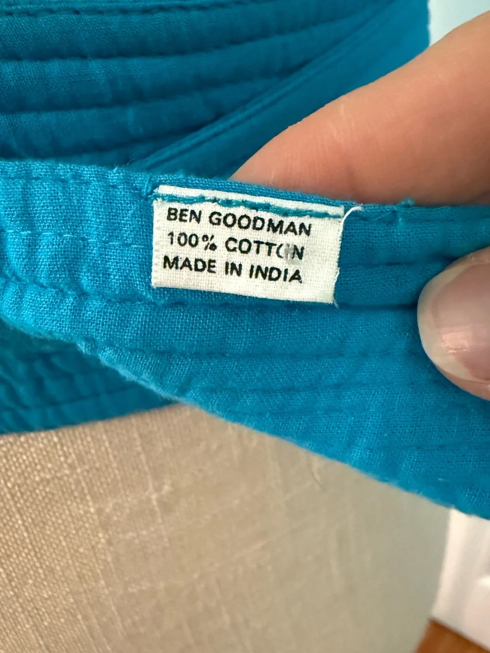 Ben Goodman blue 100%